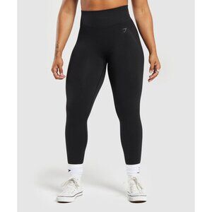 Gymshark Women's Flex High Waisted Leggings Black XS NWT Body Fit Stretchy  gym
